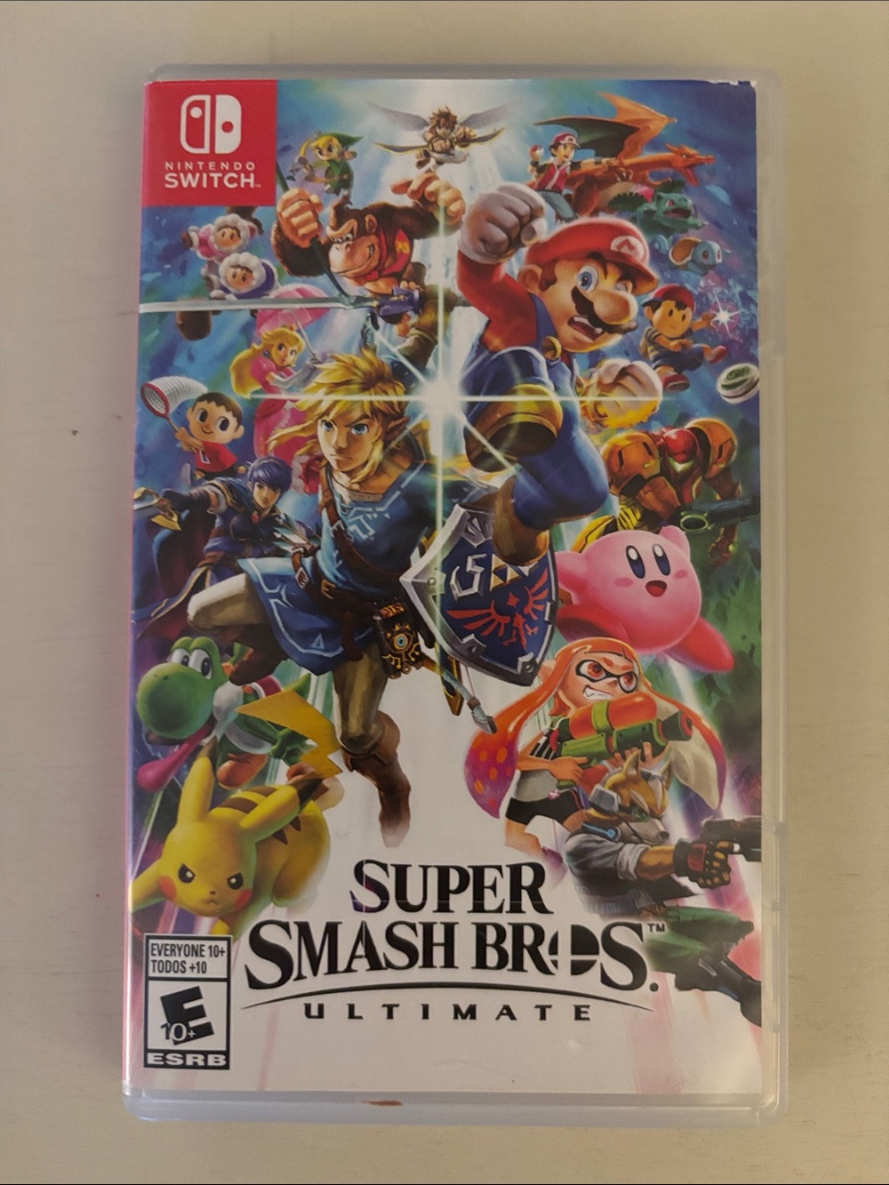 Nintendo Switch Super Smash Bros. Ultimate - Red, Blue, Pink, Green